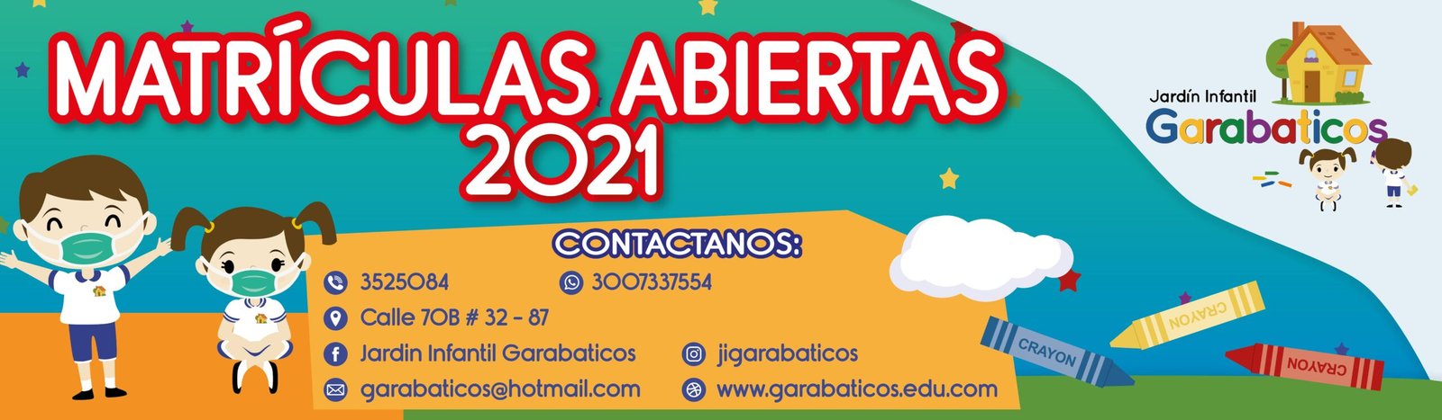Matriculas Abiertas 2021
